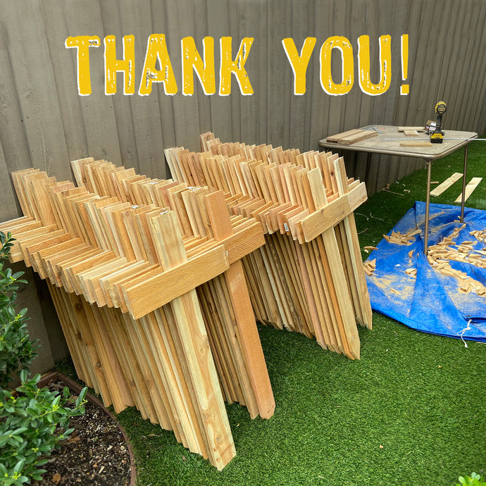 Thank you for the cross orders!